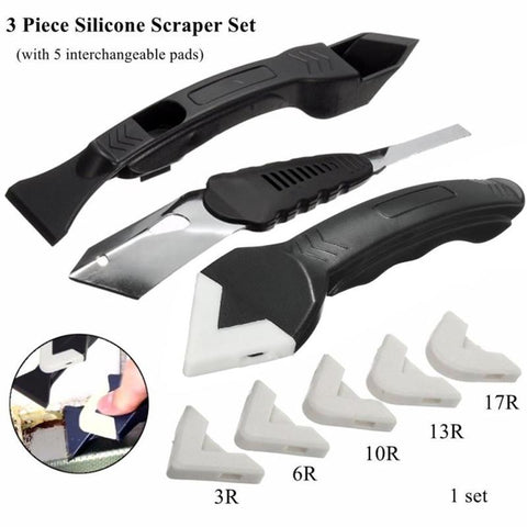 Image of 3-IN-1 SILICONE SCRAPER TOOL