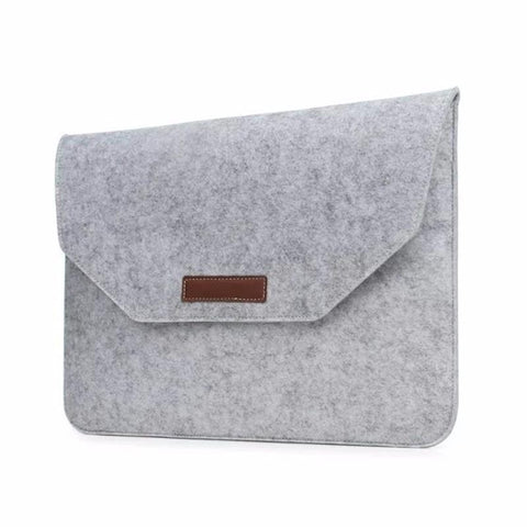 Image of MacBook Air Pro 11/12/13/15 Wool Felt Sleeve Laptop Case Cover Bag