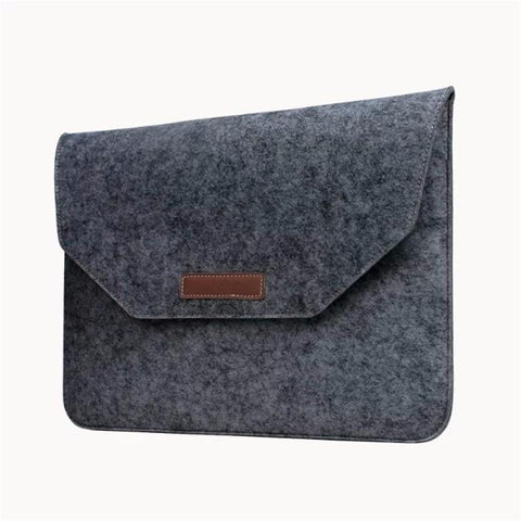 Image of MacBook Air Pro 11/12/13/15 Wool Felt Sleeve Laptop Case Cover Bag