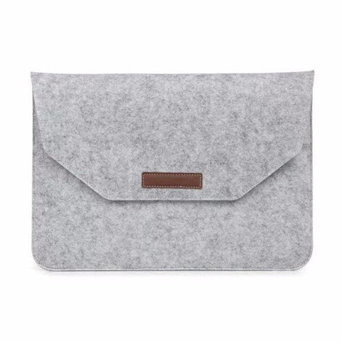 Image of MacBook Air Pro 11/12/13/15 Wool Felt Sleeve Laptop Case Cover Bag