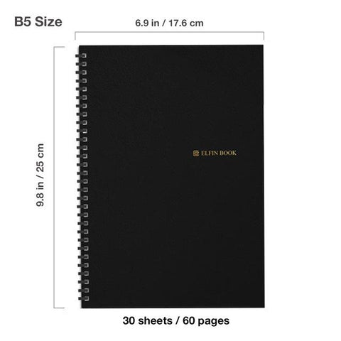 Image of Elfinbook™ 2.0 - Smart Reusable Notebook + 1x Pilot Pen