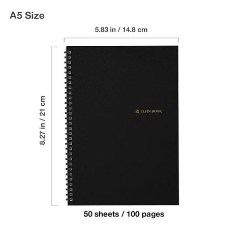 Image of Elfinbook™ 2.0 - Smart Reusable Notebook + 1x Pilot Pen