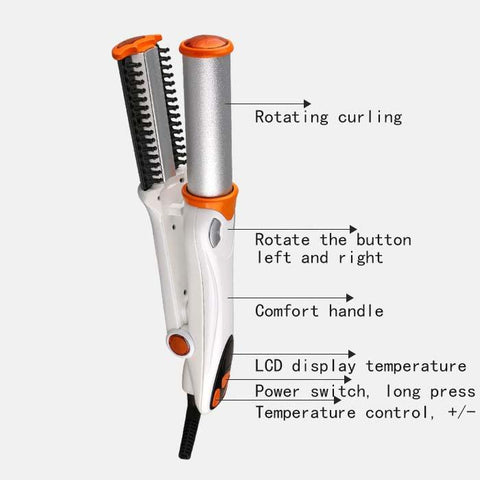 Image of 2-Way Rotating Curling Iron