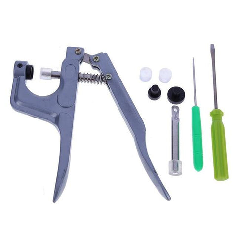 Image of Snap Plier Hand Tool - (150 plastic snap buttons included)