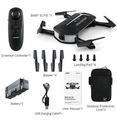 Image of Foldable Baby Elfie Drone