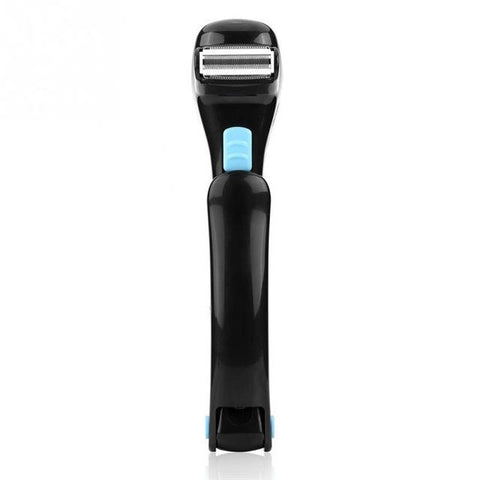 Image of Electric Back Hair Shaver Do-it-yourself Cordless and Folding Battery-operated Back Hair Removal