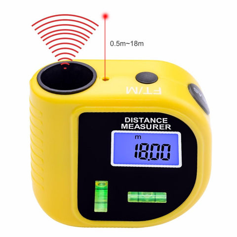 Image of Mini Ultrasonic Digital Tape Measure