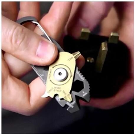 Image of 20 in 1 Pocket Multi Tool Keychain